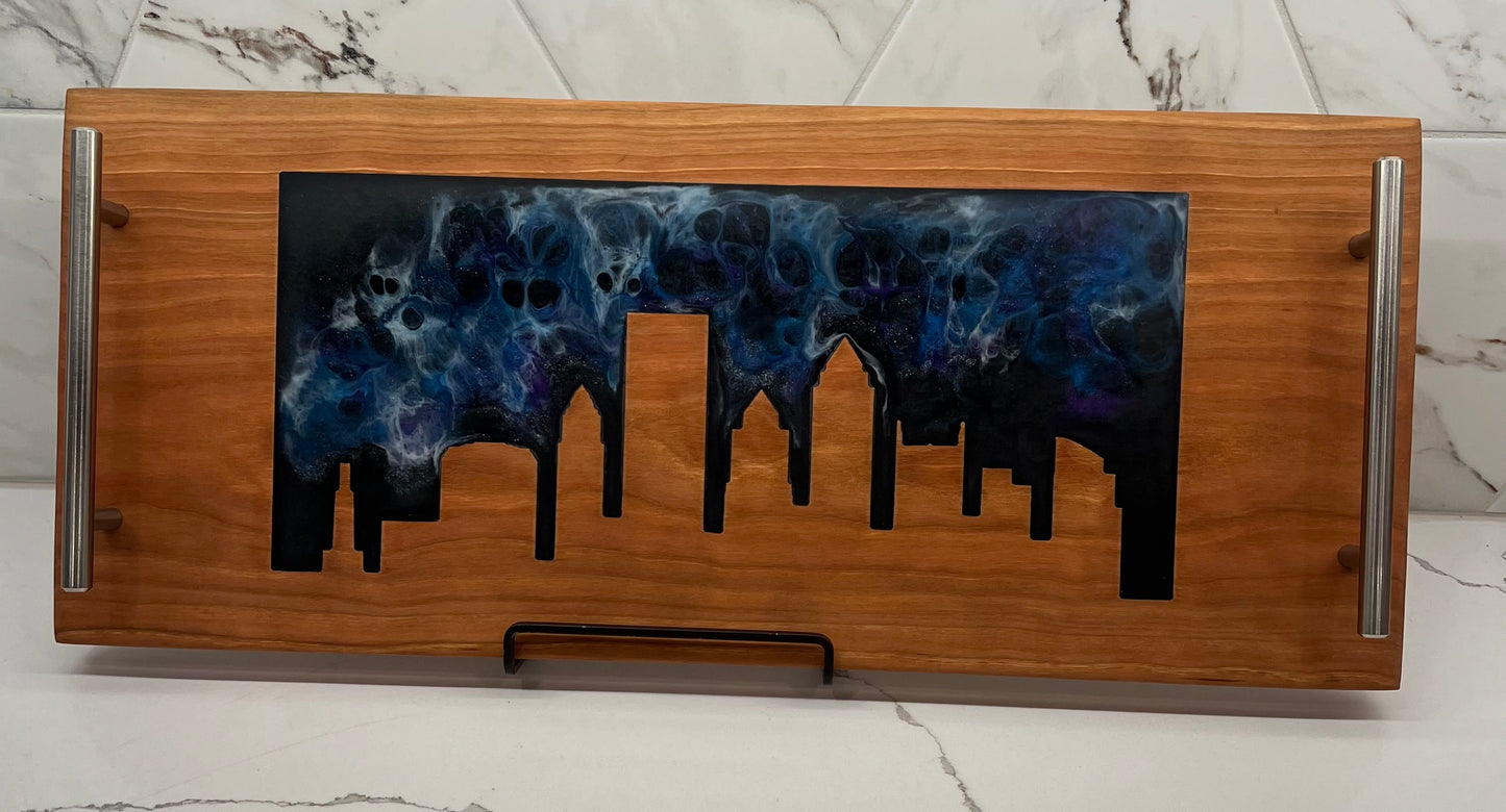 Cherry + Resin Serving Tray
