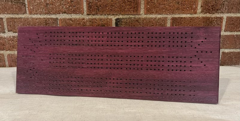 Cribbage hotsell Board - Purpleheart