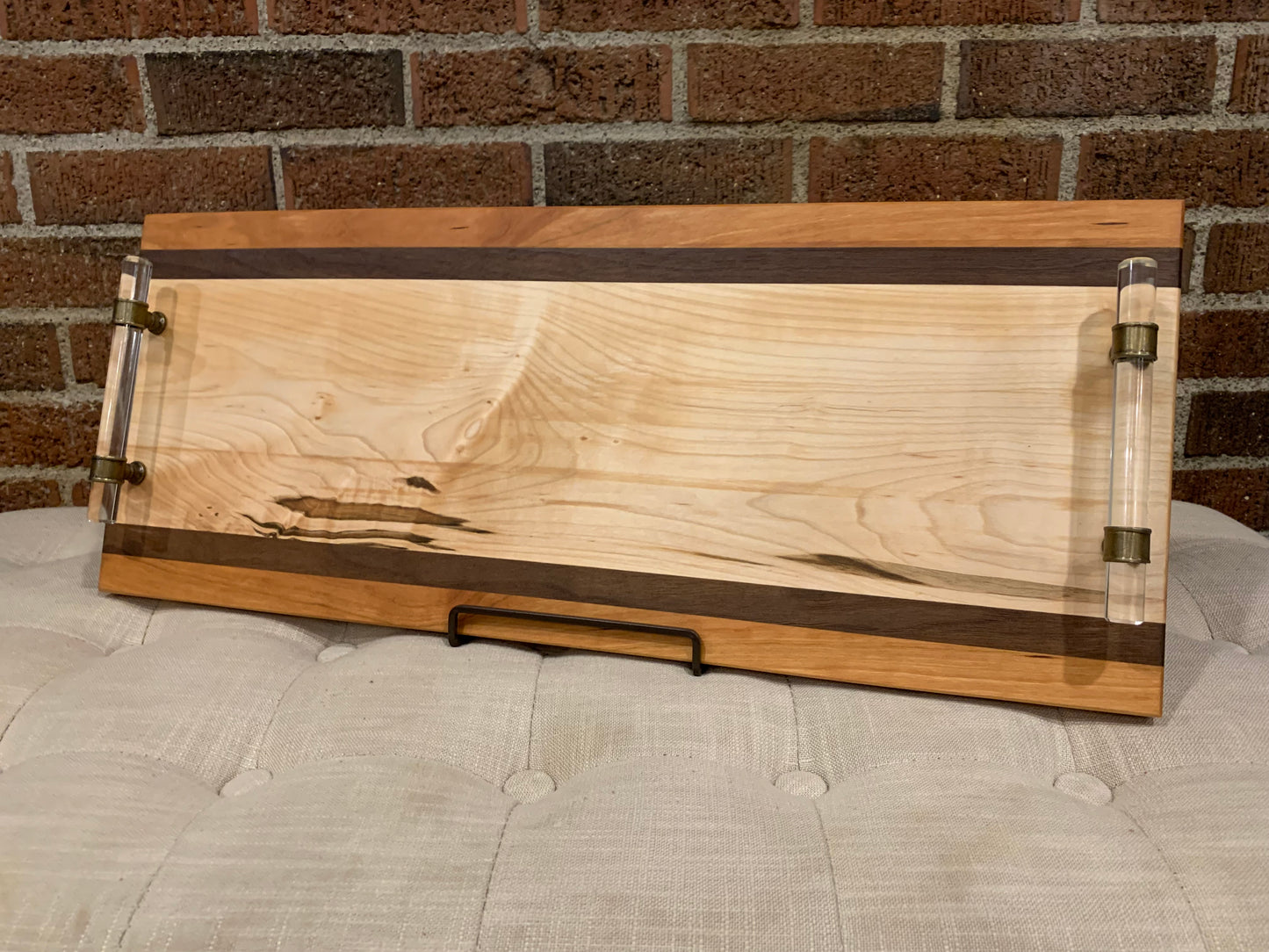 Maple + Cherry + Walnut Serving Tray