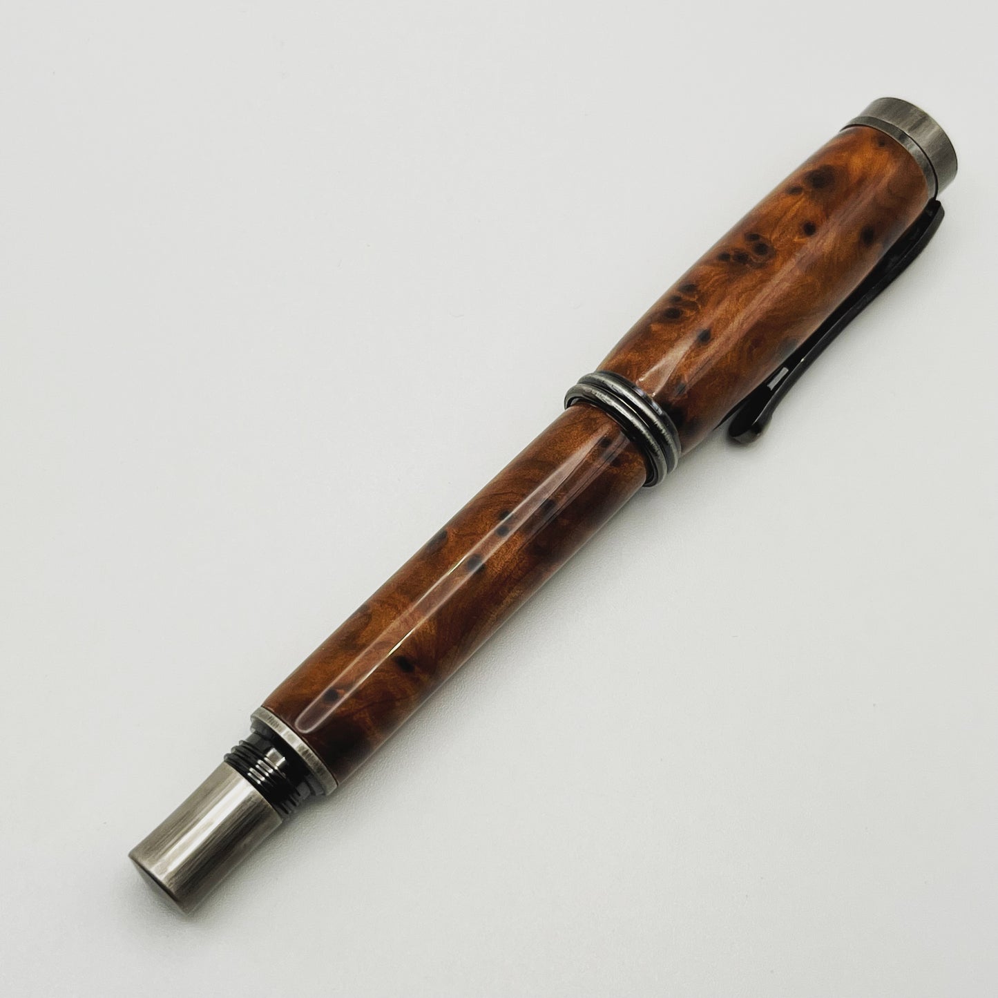 Thuya Burl Retro Rollerball Pen