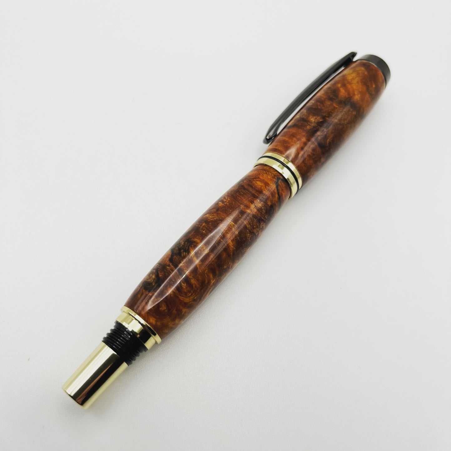 Maple Burl Junior Gentlemen Rollerball Pen