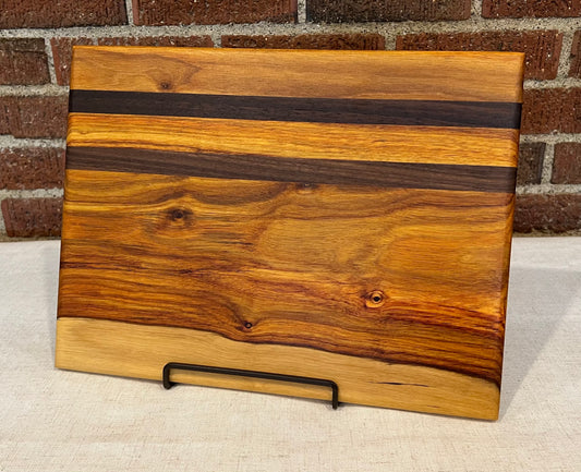 Canarywood + Walnut Cutting Board