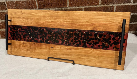 Cherry + Resin Serving Tray