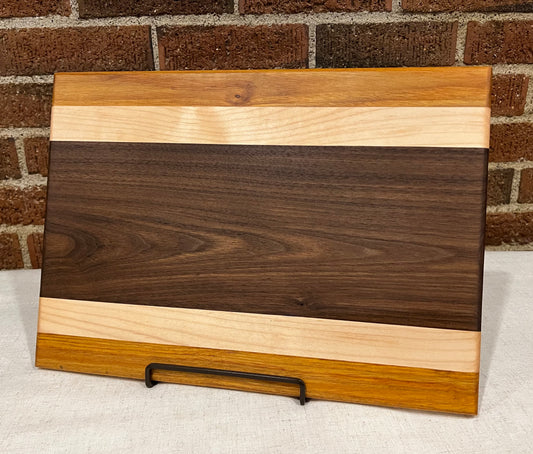 Canarywood + Maple + Walnut Cutting Board