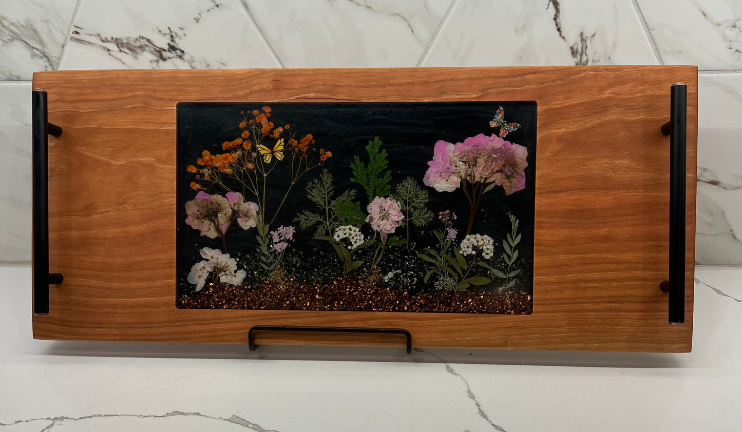 Cherry + Resin Serving Tray