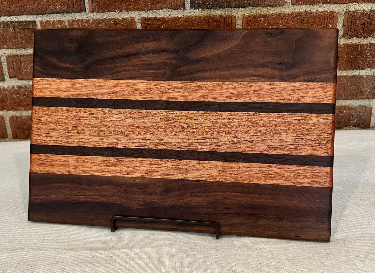 Walnut + Sapele Cutting Board