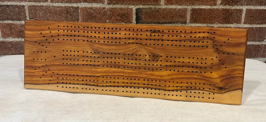 Canarywood Cribbage Board