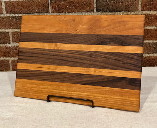 Cherry + Walnut Cutting Board