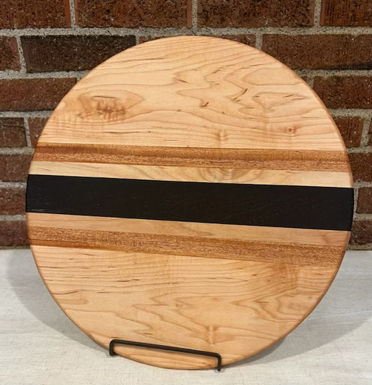 Maple + Leopardwood + Wenge Lazy Susan