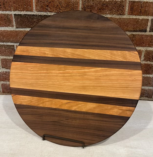 Walnut + Cherry Lazy Susan