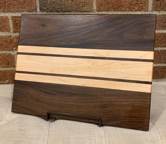 Walnut + Maple Cutting Board