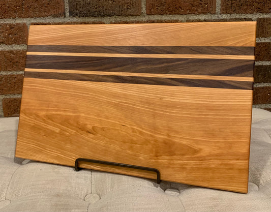 Cherry + Walnut Cutting Board