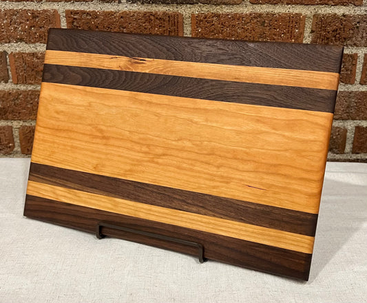 Cherry + Walnut Cutting Board