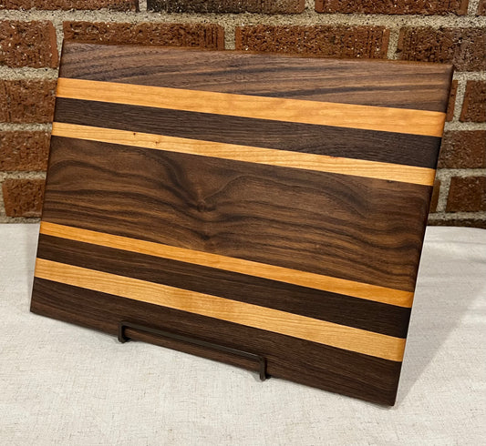 Walnut + Cherry Cutting Board