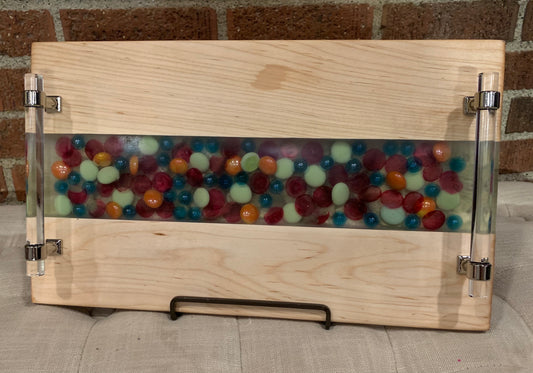 Maple + Resin Serving Tray