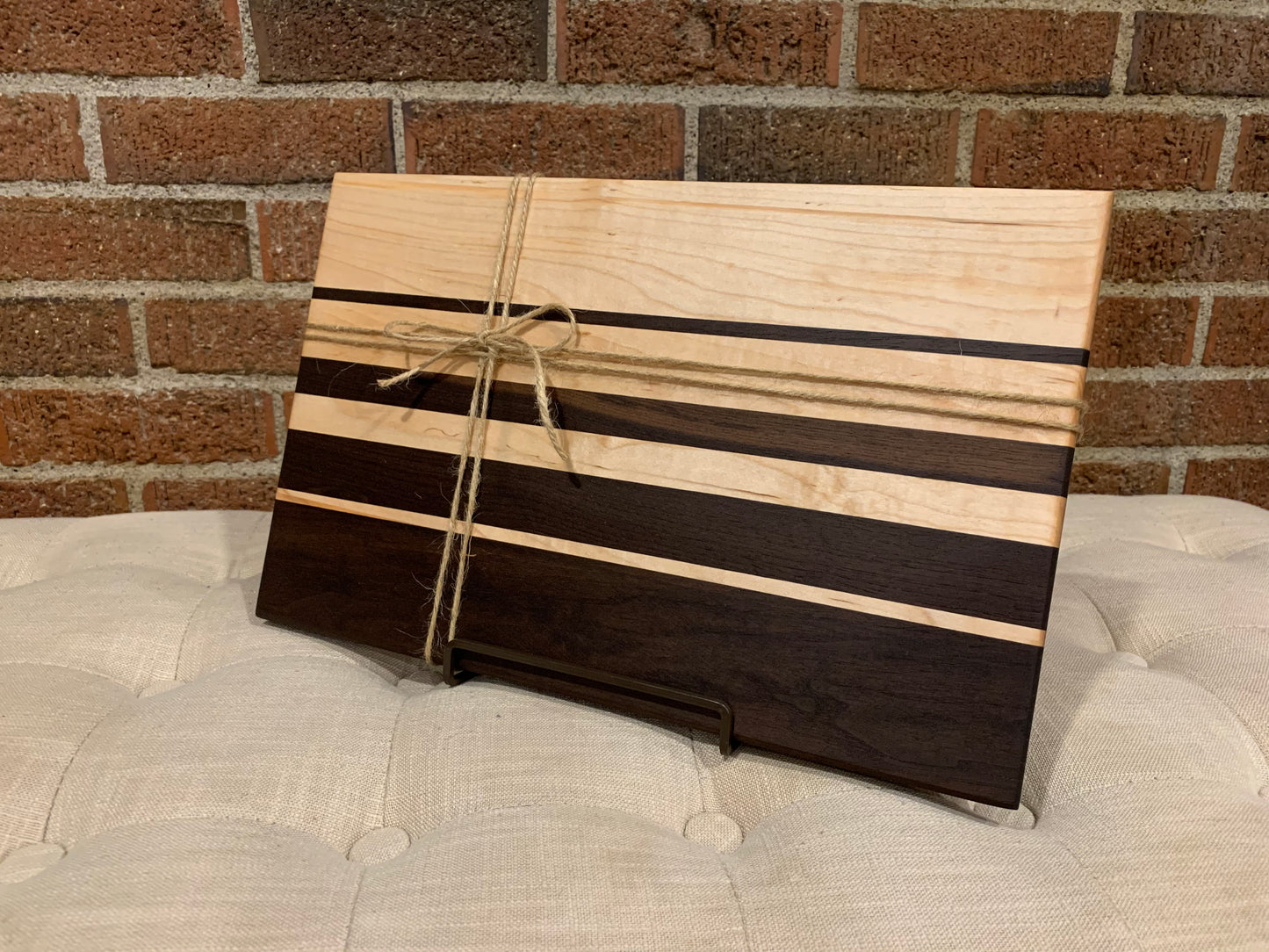 Walnut + Maple Cutting Board