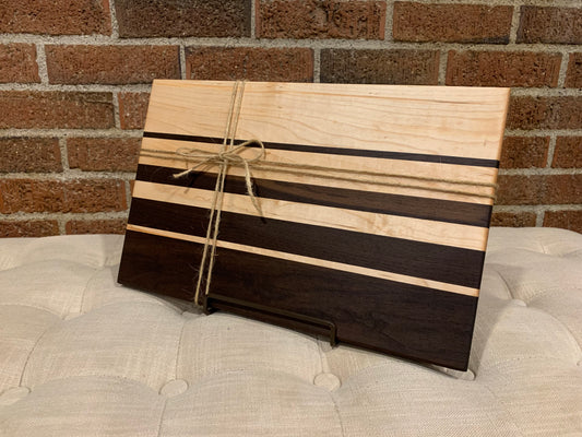 Walnut + Maple Cutting Board