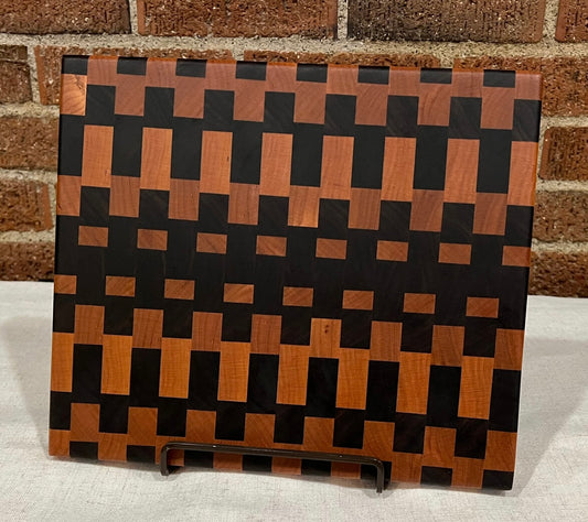 Walnut + Cherry End Grain Cutting Board