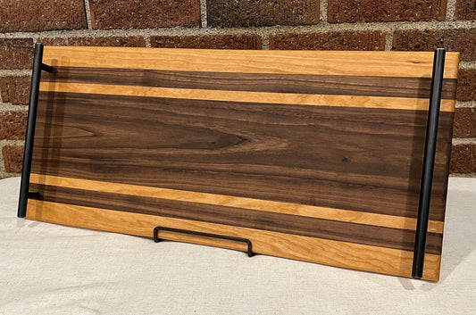 Walnut + Cherry Serving Tray