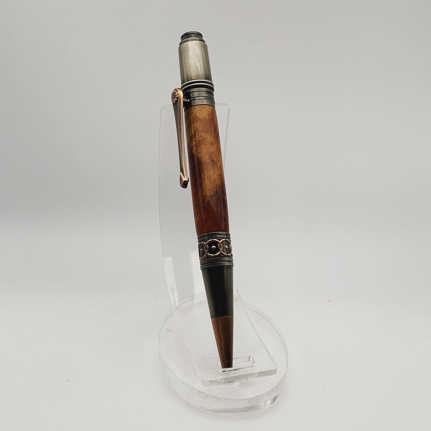 Red Mallee Burl Art Deco Pen