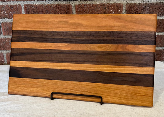 Cherry + Walnut Cutting Board