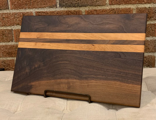 Walnut + Cherry Cutting Board