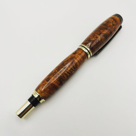 Maple Burl Junior Gentlemen Rollerball Pen