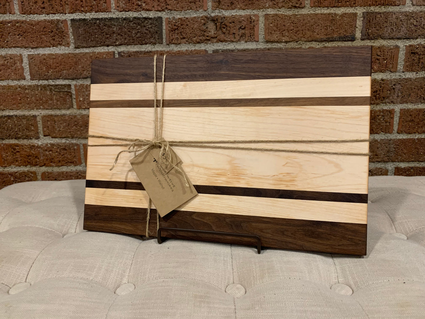 Walnut + Maple Cutting Board