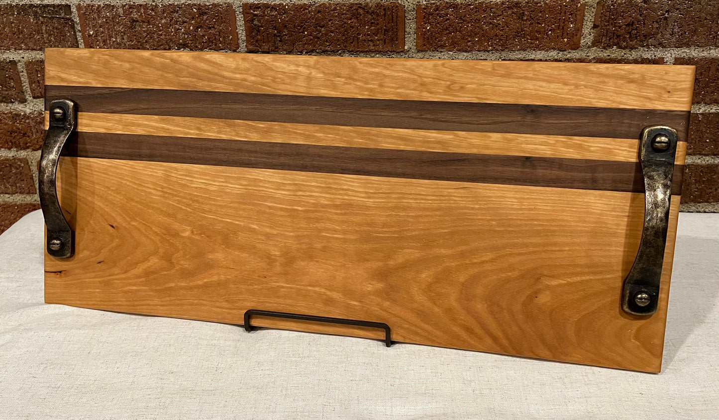 Cherry + Walnut Serving Tray