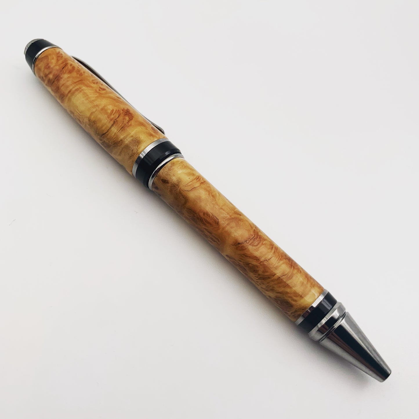 Gray Box Burl Cigar Pen