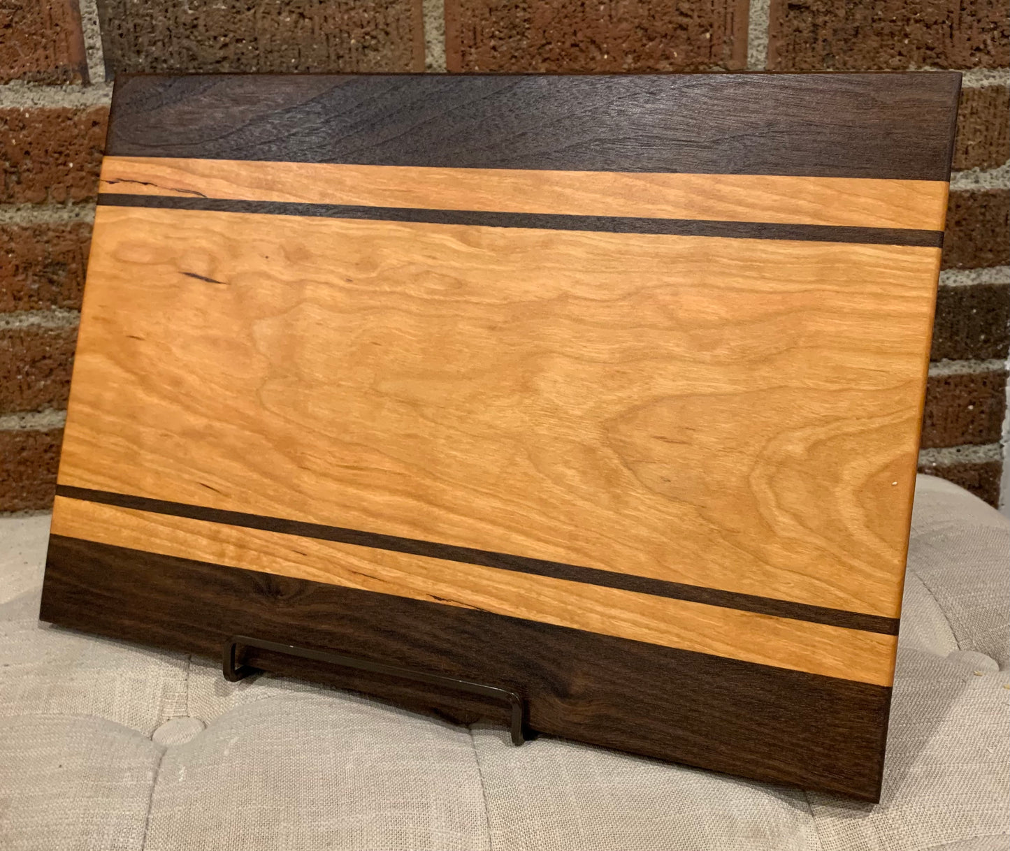 Cherry + Walnut Cutting Board