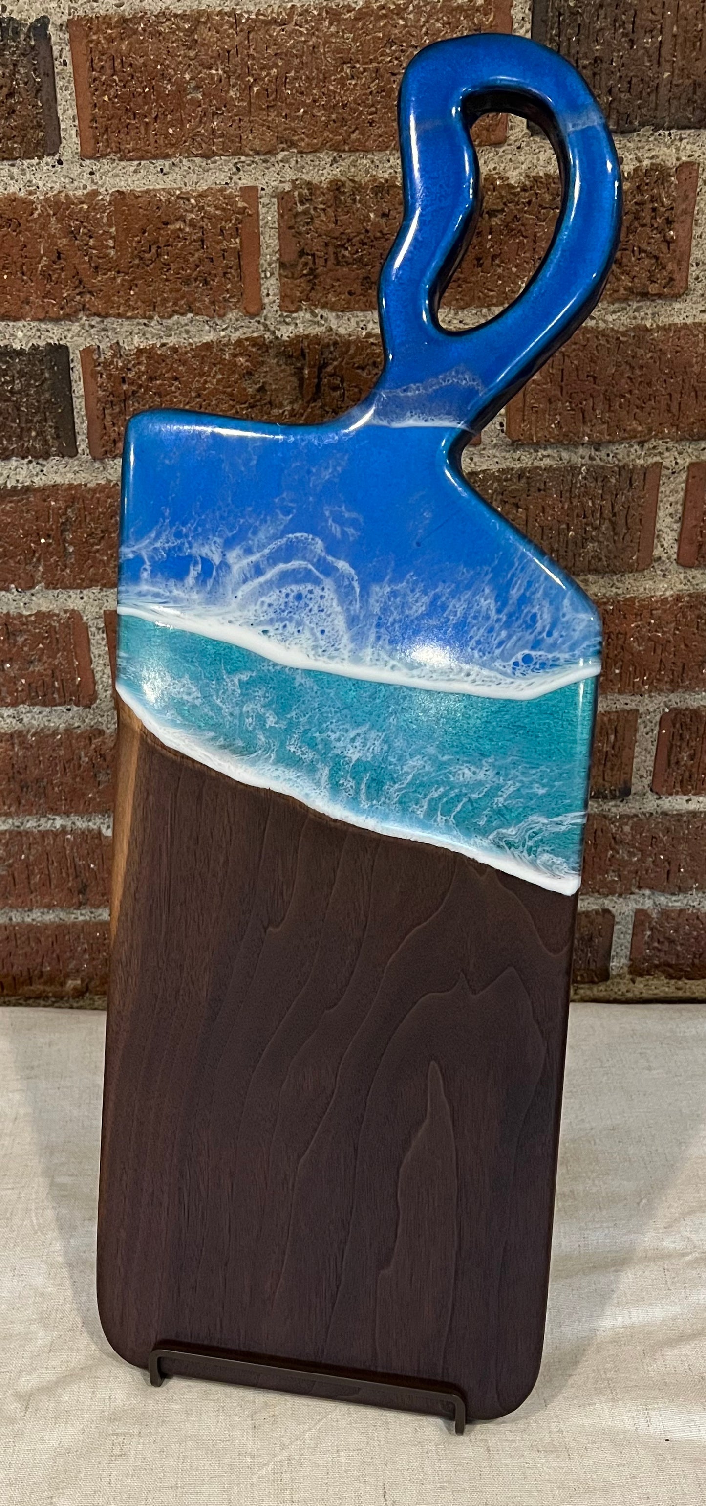 Walnut + Resin Paddle Board