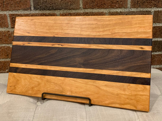 Cherry + Walnut Cutting Board