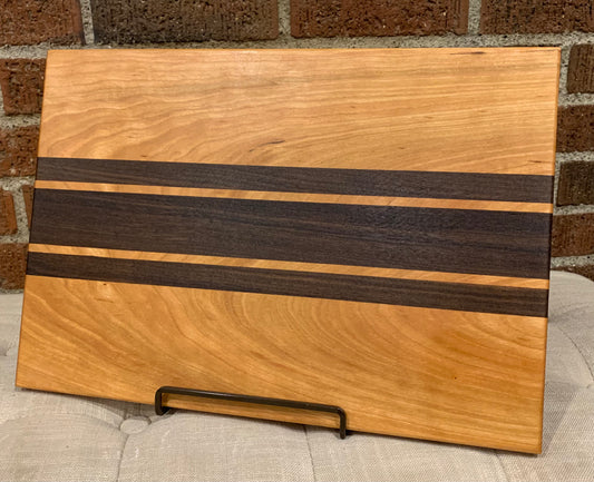 Cherry + Walnut Cutting Board