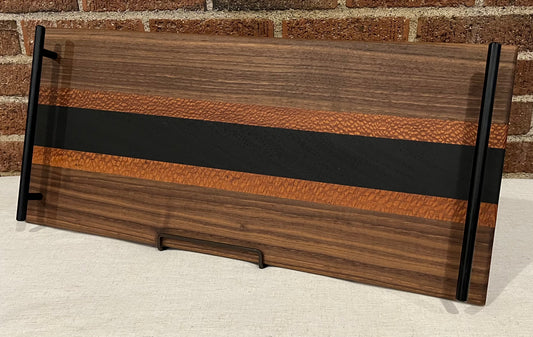 Walnut + Leopardwood + Wenge Serving Tray