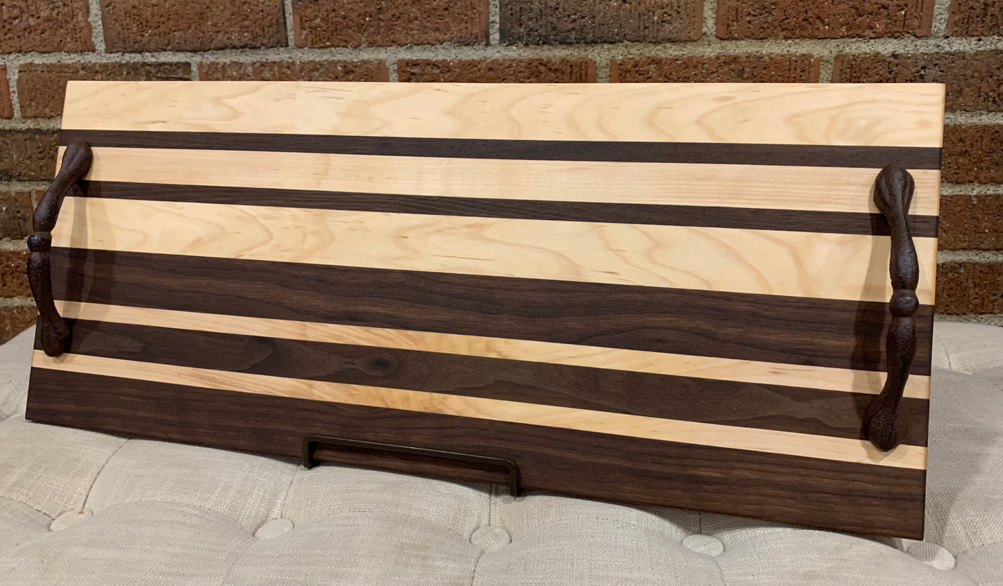 Maple + Walnut Serving Tray