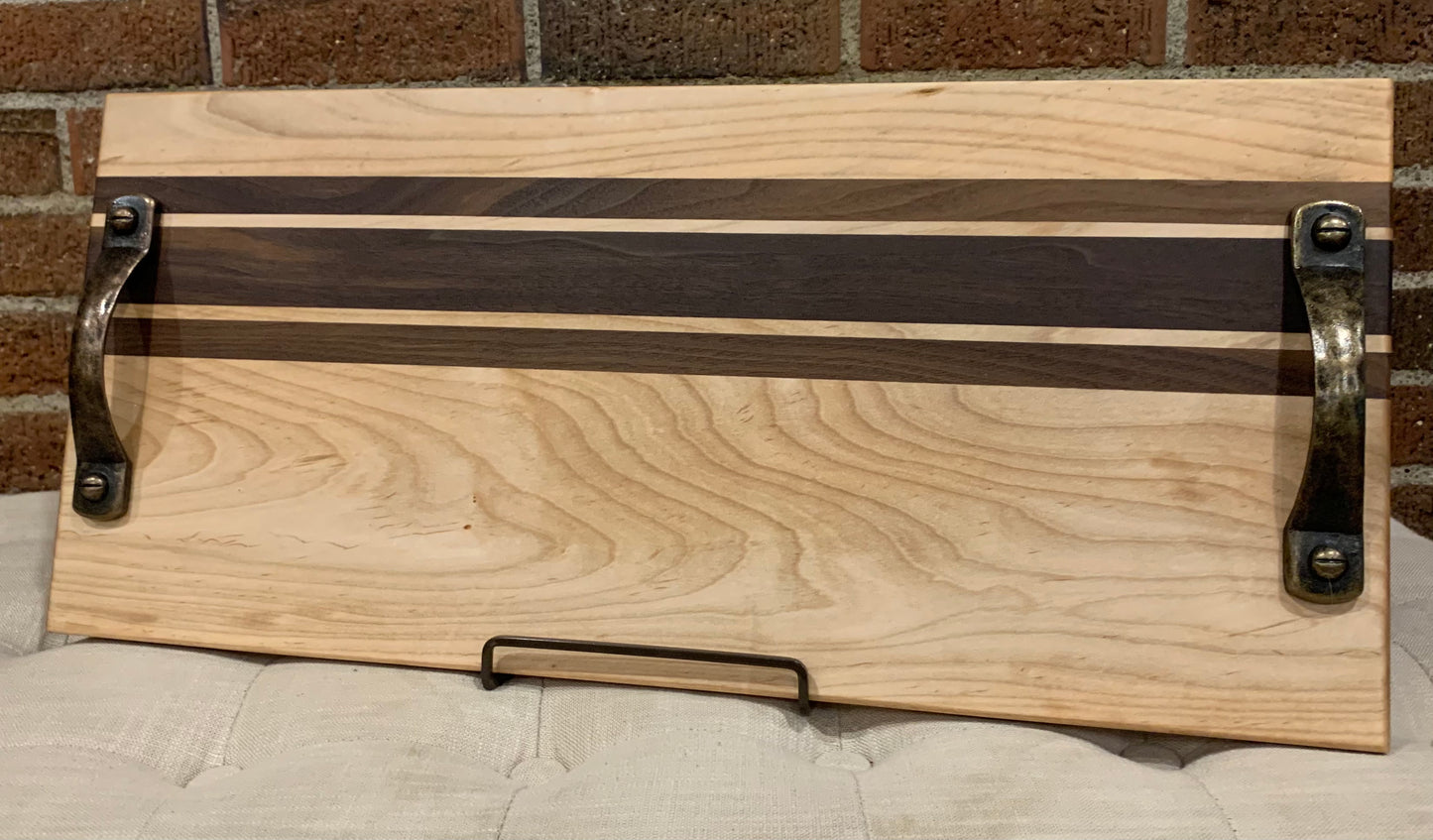 Maple + Walnut Serving Tray