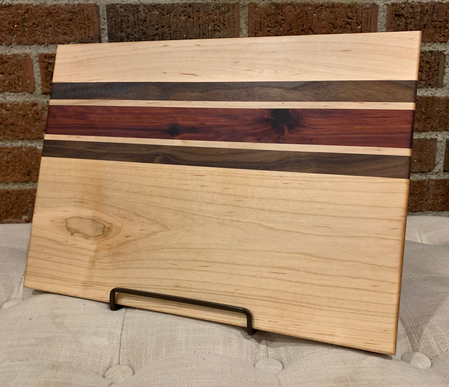 Maple + Walnut + Red Cedar Cutting Board