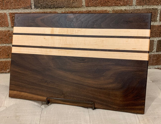 Walnut + Maple Cutting Board