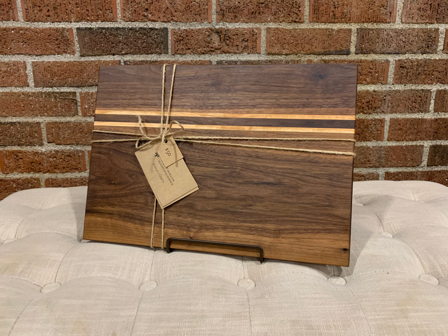 Walnut + Cherry Cutting Board