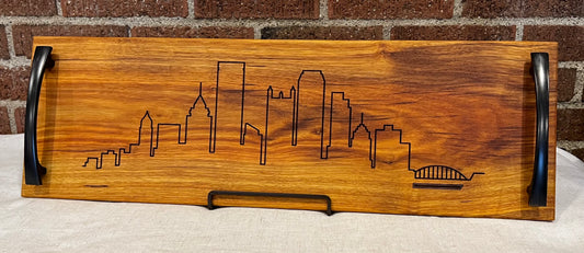 Canarywood + PGH Skyline Serving Tray