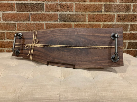 Live Edge Walnut Serving Tray