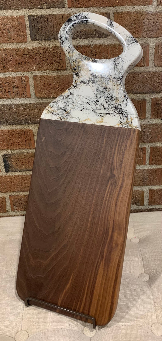 Walnut + Resin Paddle Board