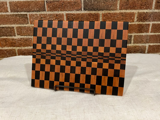 Walnut + Cherry End Grain Cutting Board